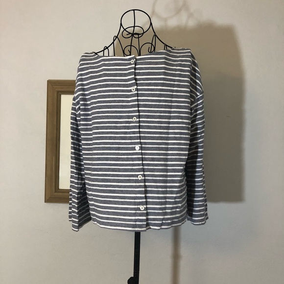 A New Day stripe blouse XL - Picture 3 of 5